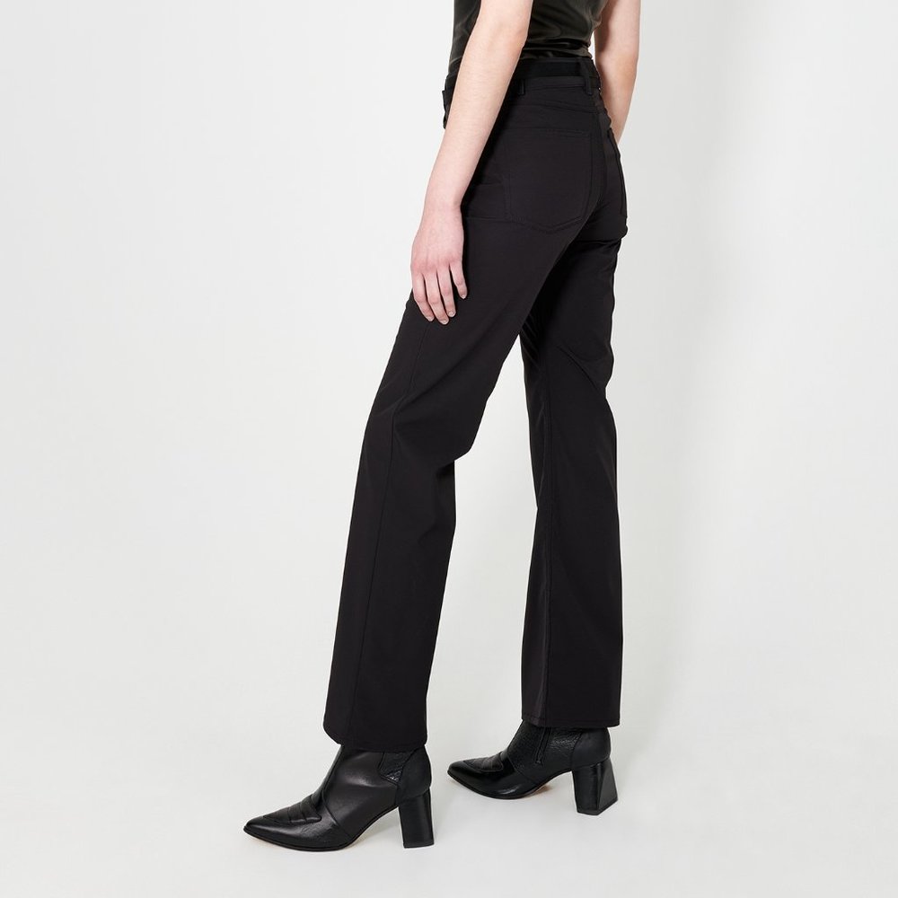 Our Legacy Boot Cut Black Muted Scuba